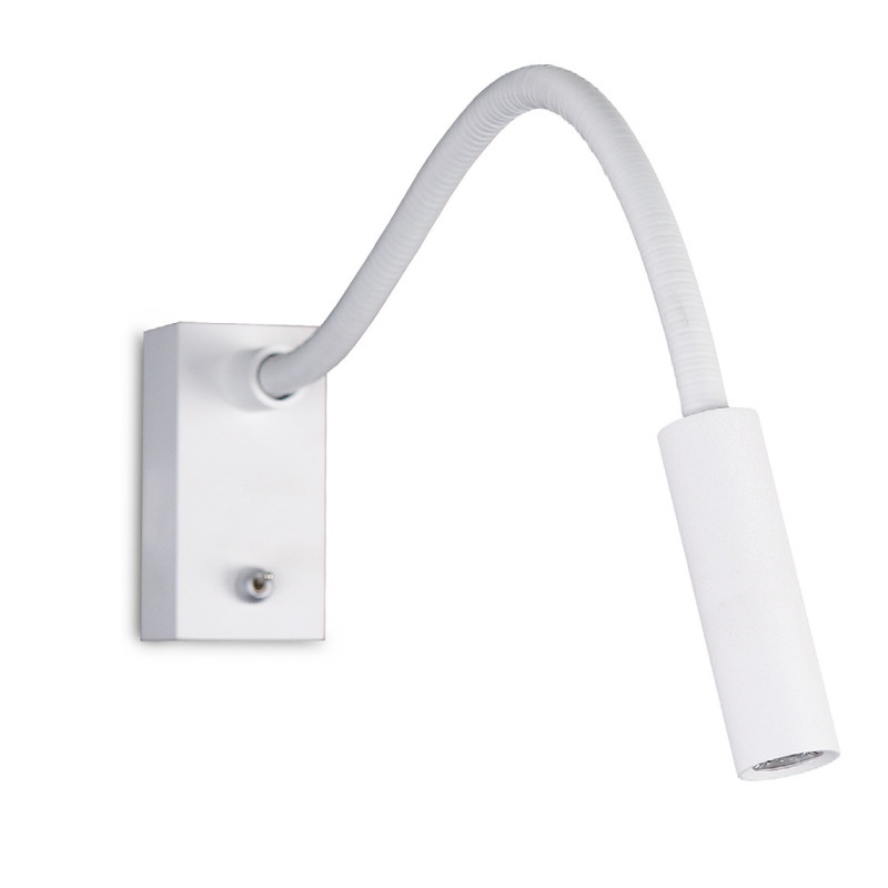 MAXLIGHT W0047 RIDER WHITE | Kinkiet | 3 W | IP20 | Biały