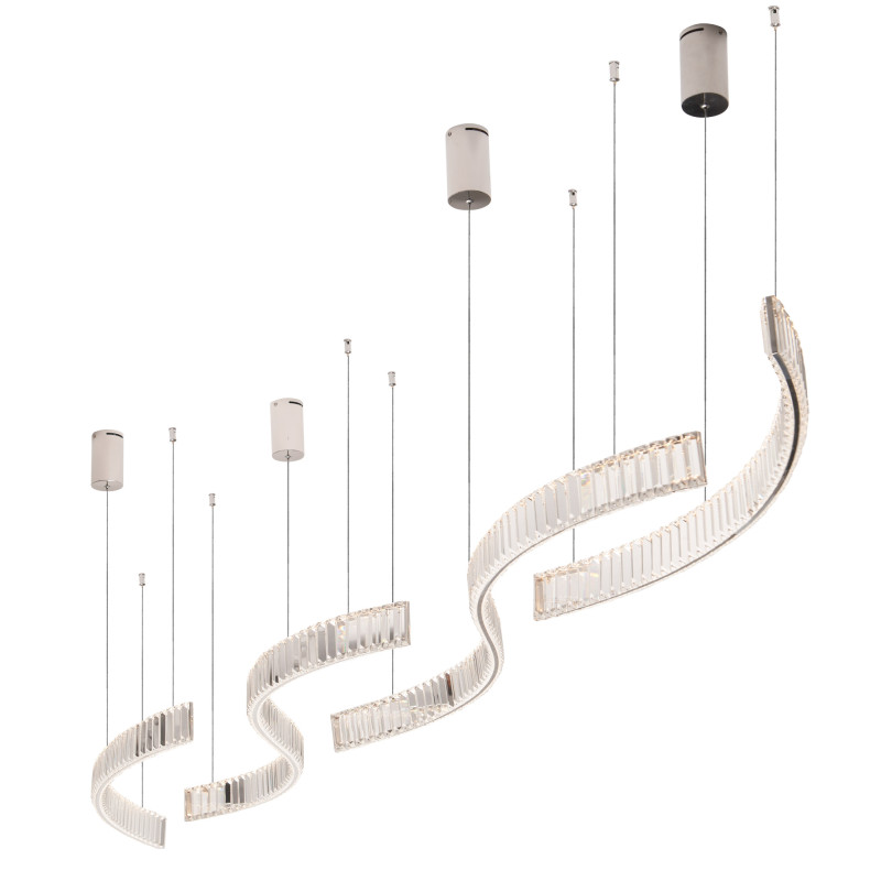 MAXLIGHT P0392 SAPHIR 13W | Lampa wisząca | 13 W | IP20 | Chrom