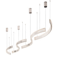 MAXLIGHT P0392 SAPHIR 13W | Lampa wisząca | 13 W | IP20 | Chrom