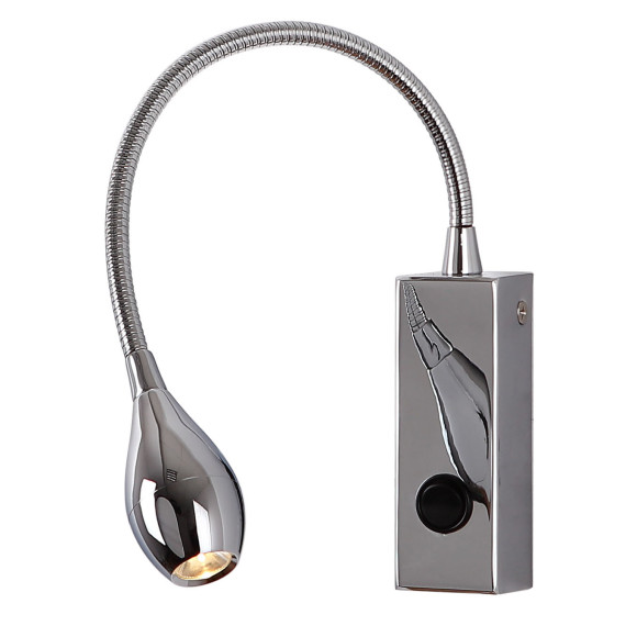 MAXLIGHT 3885/1 SNAKE KINKIET, 3W | LED ZINTEGROWANY | IP20