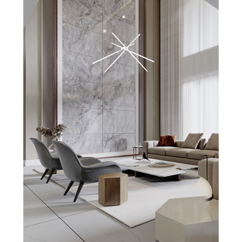 MAXLIGHT P0270 SPIDER | Lampa wisząca | 33 W | IP20 | Biały