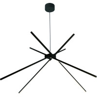 MAXLIGHT P0412 LAMPA WISZĄCA SPIDER BLACK | LED ZINTEGROWANY