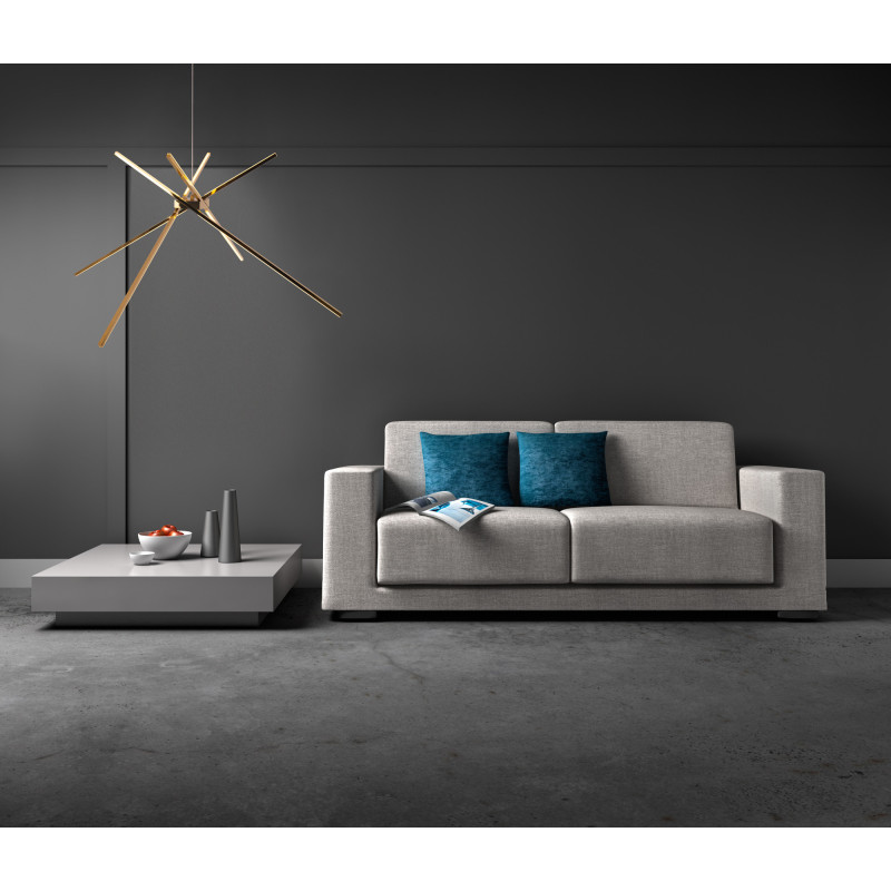 MAXLIGHT P0457 SPIDER | Lampa wisząca | 33 W | IP20 | Złoty