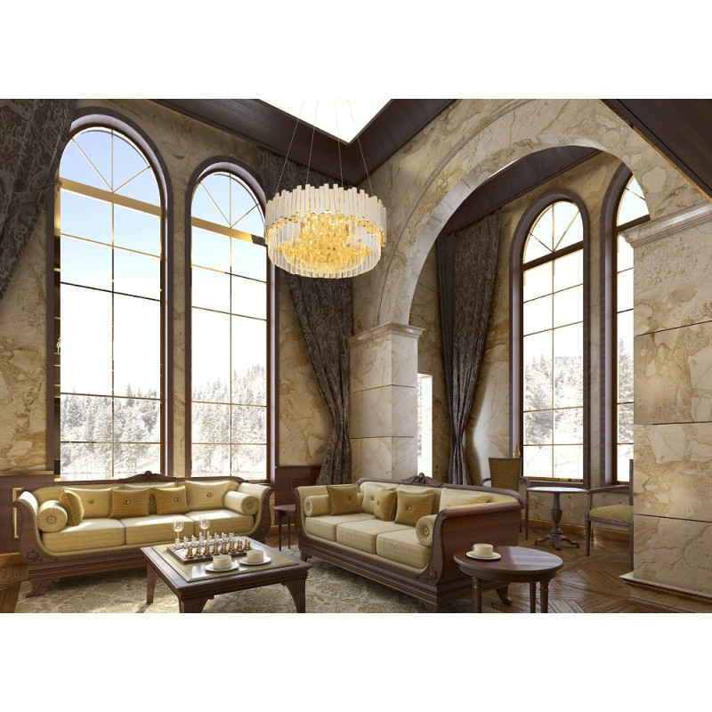 MAXLIGHT P0368 TREND 45cm | Lampa wisząca | IP20 | Złoty