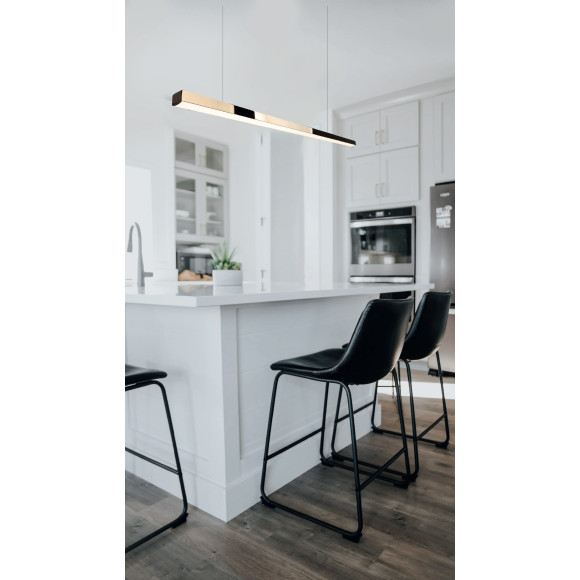 MAXLIGHT P0425D TRIO 1 | Lampa wisząca | 12 W | IP20 | złoty