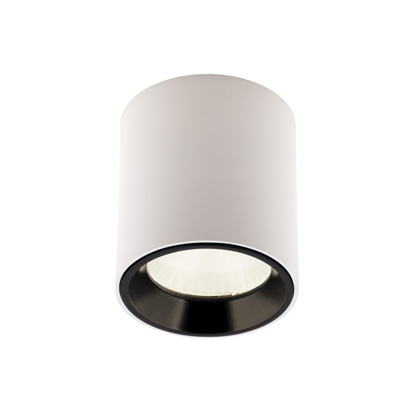MAXLIGHT C0155 LAMPA SUFITOWA TUB OKRĄGŁY BIAŁY+ PIERŚCIEŃ O
