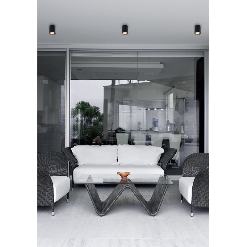 MAXLIGHT C0211 TUB | Lampa sufitowa | 7 W | IP20 | Czarny