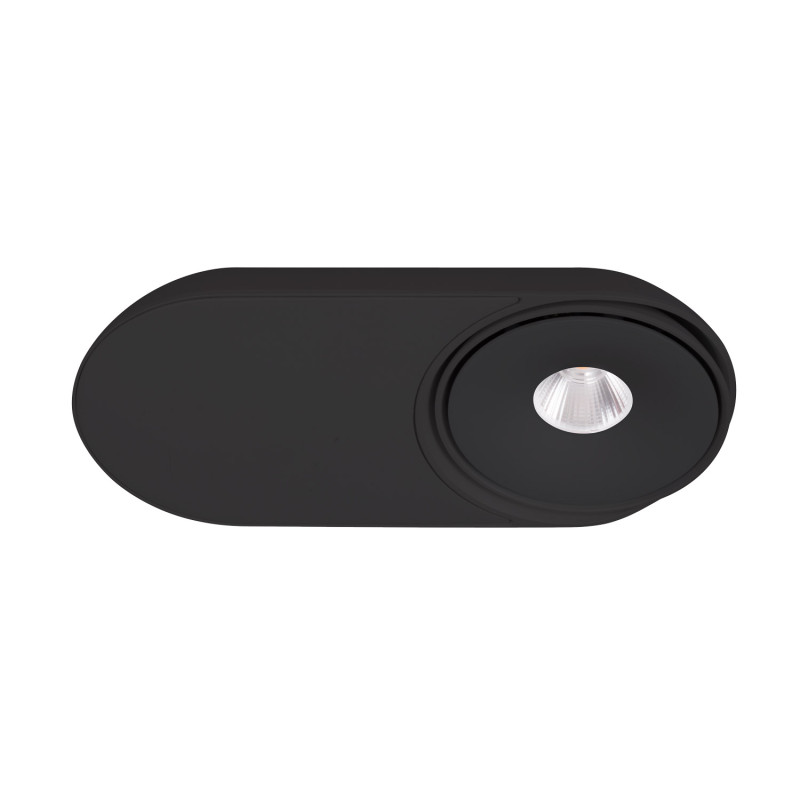 MAXLIGHT C0268 LAMPA SUFITOWA VECTOR 10W CZARNA