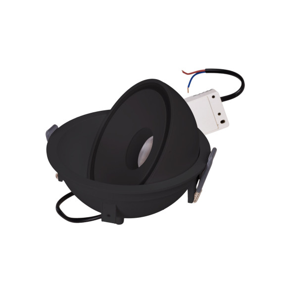 MAXLIGHT H0140 LAMPA WPUSTOWA VECTOR | Lampa | IP20 | CZARNY