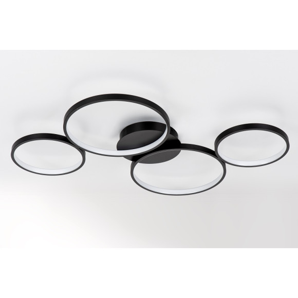 MAXLIGHT C0200 VELVET 75W | Plafon | 67 W | IP20 | Czarny