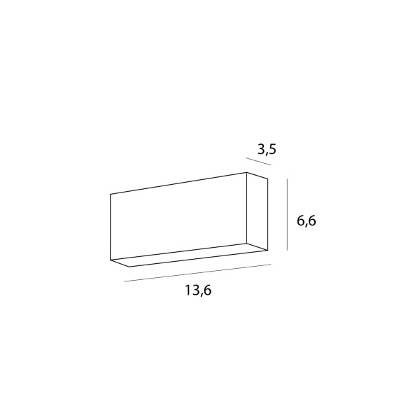 MAXLIGHT C0253 X | Lampa sufitowa | 8 W | IP20 | BIAŁY