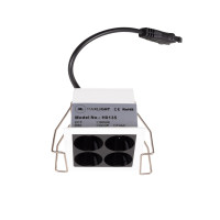 MAXLIGHT H0135 X | Oprawa wpustowa | 5 W | IP20 | BIAŁY+CZARNY