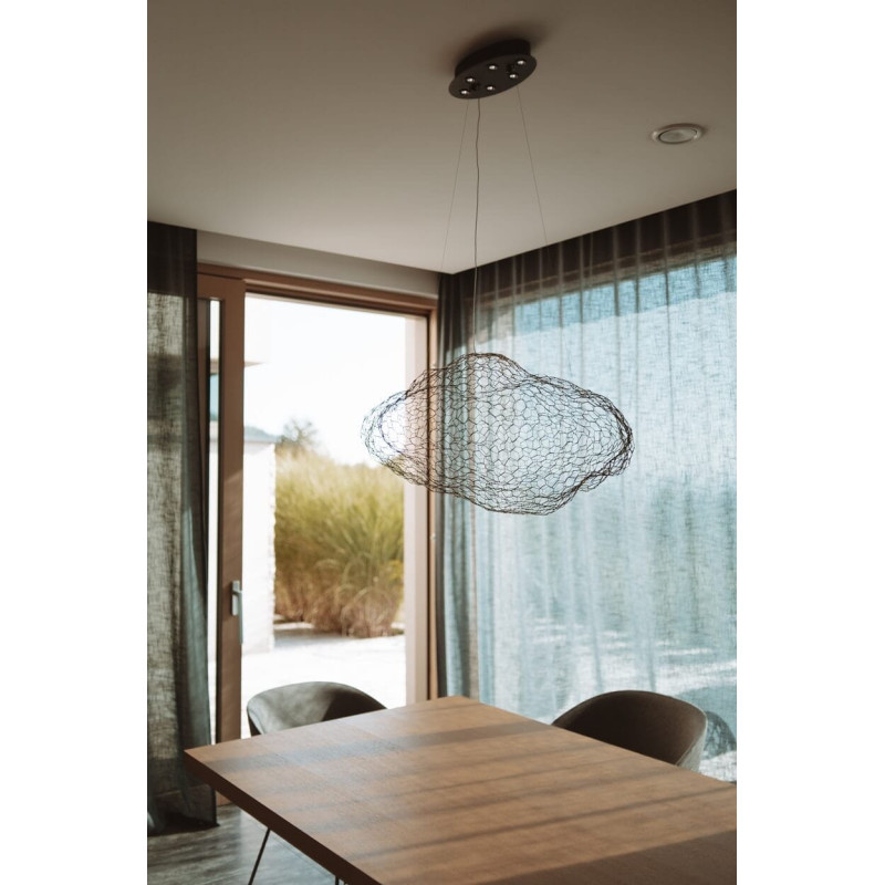 MAXLIGHT P0525D STARDUST CZARNA | Lampa wisząca | 14 W