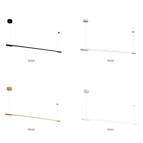 MAXLIGHT P0361D ORGANIC HORI | Lampa wisząca | 26 W | IP20