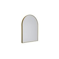 MAXLIGHT W0386 MIRROR PÓŁOKRĄG 90x70cm ZŁOTE LUSTRO PODŚWIET