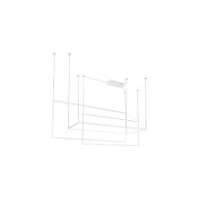 MAXLIGHT P0272 GEOMETRIC | Lampa wisząca | 8 W | IP20 | biały