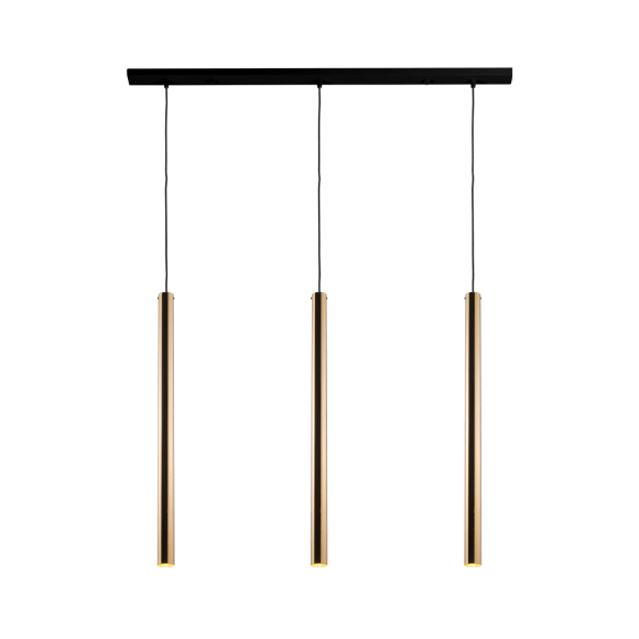 Lampa wisząca Akadi 3 - Mosiądz polerowany-czarna (700 mm) 8885 Antigo Lampa wisząca Akadi 3 - Mosiądz polerowany-czarna (700 mm) 8885 Antigo