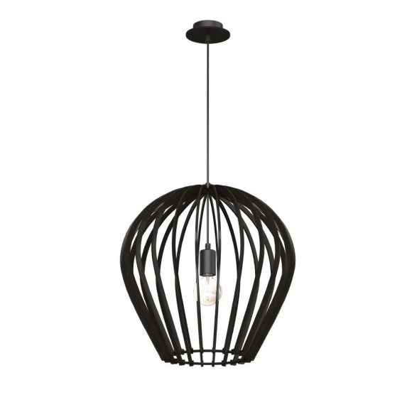 Lampa wisząca Bala - Czarna sklejka (460 mm) 5019 Antigo Lampa wisząca Bala - Czarna sklejka (460 mm) 5019 Antigo