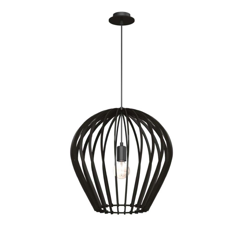 Lampa wisząca Bala - Czarna sklejka (460 mm) 5019 Antigo Lampa wisząca Bala - Czarna sklejka (460 mm) 5019 Antigo