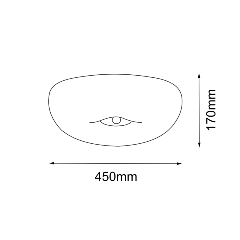 Plafon Button 45 - Mosiądz polerowany-złoty (170 mm) 8182 Antigo Plafon Button 45 - Mosiądz polerowany-złoty (170 mm) 8182 Antigo