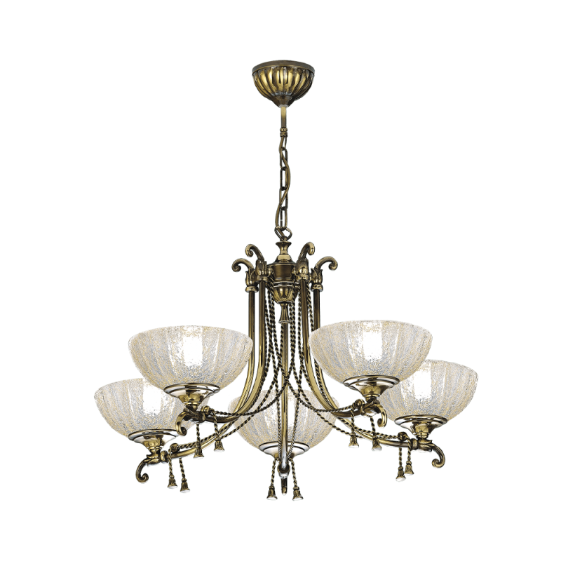 Lampa wisząca Granda 5 - Patyna połysk (810 mm) 8315 Antigo Lampa wisząca Granda 5 - Patyna połysk (810 mm) 8315 Antigo