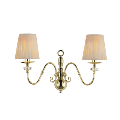 Kinkiet Lilosa 2 - Mosiądz polerowany (410 mm) 8399 Antigo