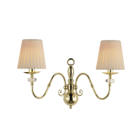 Kinkiet Lilosa 2 - Mosiądz polerowany (410 mm) 8399 Antigo