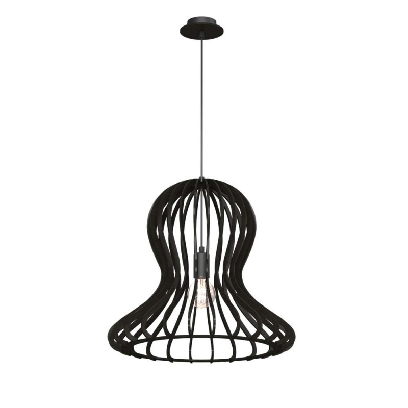 Lampa wisząca Octo - Czarna sklejka (440 mm) 5020 Antigo Lampa wisząca Octo - Czarna sklejka (440 mm) 5020 Antigo