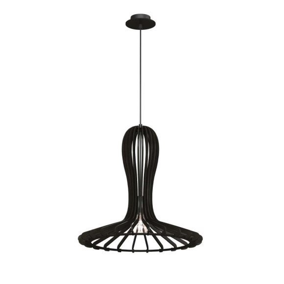 Lampa wisząca Rina - Czarna sklejka (460 mm) 5021 Antigo Lampa wisząca Rina - Czarna sklejka (460 mm) 5021 Antigo