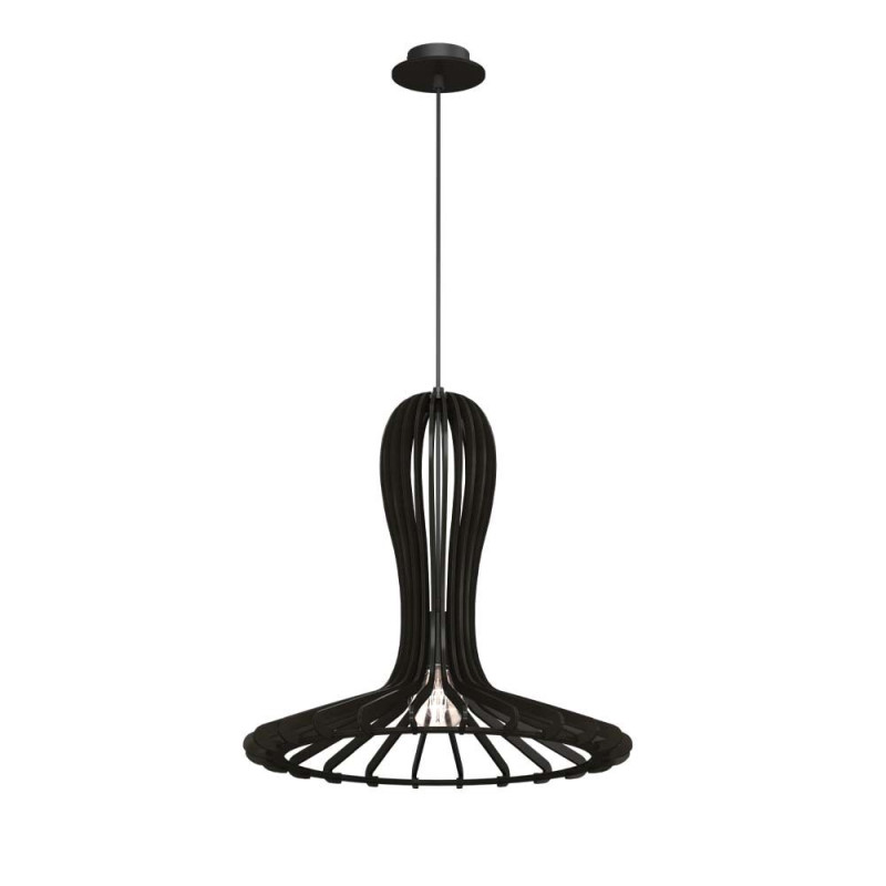 Lampa wisząca Rina - Czarna sklejka (460 mm) 5021 Antigo Lampa wisząca Rina - Czarna sklejka (460 mm) 5021 Antigo