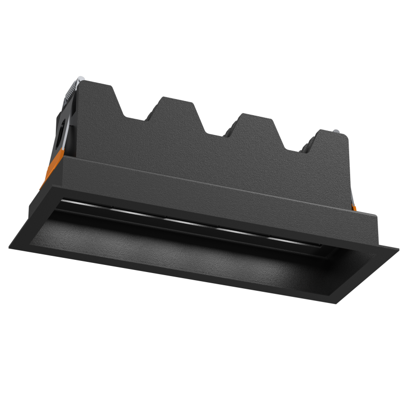 Lampa wpuszczana A - Glare in 5 - Czarna 3000K 3046 Antigo Lampa wpuszczana A - Glare in 5 - Czarna 3000K 3046 Antigo