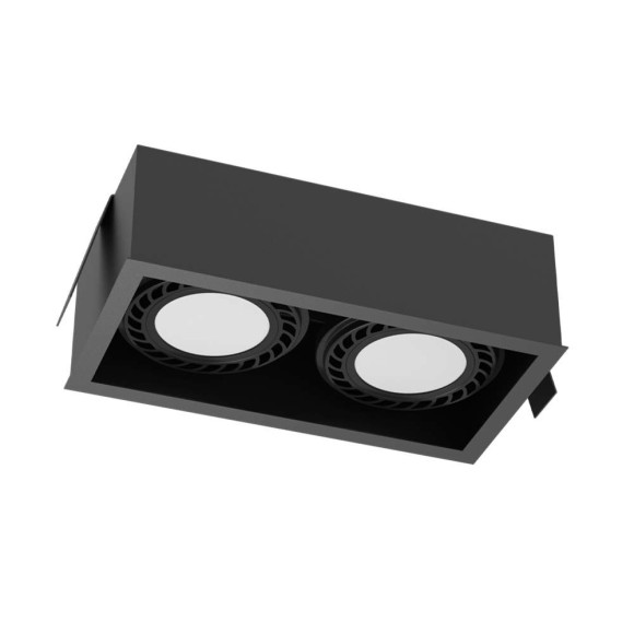 Lampa wpuszczana Cage in 1-2 - Czarna 3274 Antigo Lampa wpuszczana Cage in 1-2 - Czarna 3274 Antigo