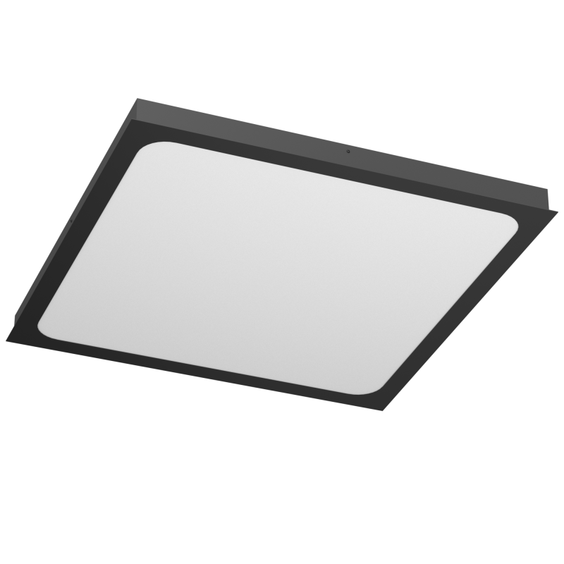 Plafon Hika - Czarny (610x610 mm) 4000K 1057 Antigo Plafon Hika - Czarny (610x610 mm) 4000K 1057 Antigo