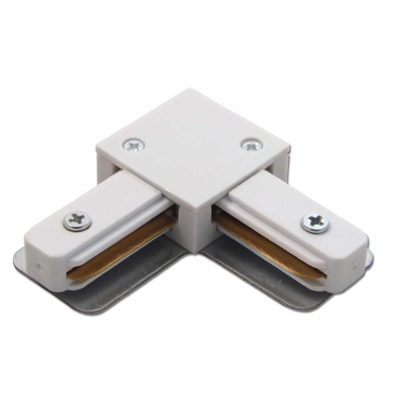 Łącznik L szynoprzewodu natynkowego 1F 230V - Biały 6307 Antigo Łącznik L szynoprzewodu natynkowego 1F 230V - Biały 6307 Antigo