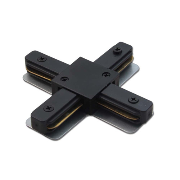 Łącznik krzyżowy szynoprzewodu natynkowego 1F 230V - Czarny 6335 Antigo Łącznik krzyżowy szynoprzewodu natynkowego 1F 230V - Czarny 6335 Antigo