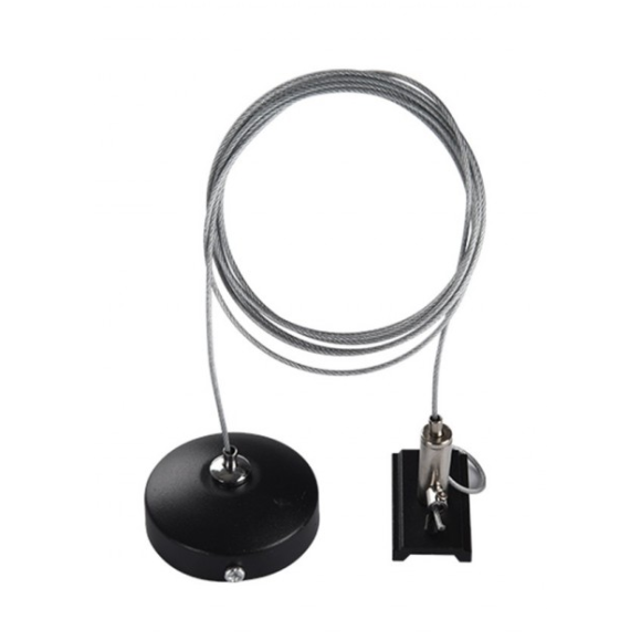 Zawiesie 2m do szynoprzewodu natynkowego 1F 230V - Czarne 6337 Antigo Zawiesie 2m do szynoprzewodu natynkowego 1F 230V - Czarne 6337 Antigo