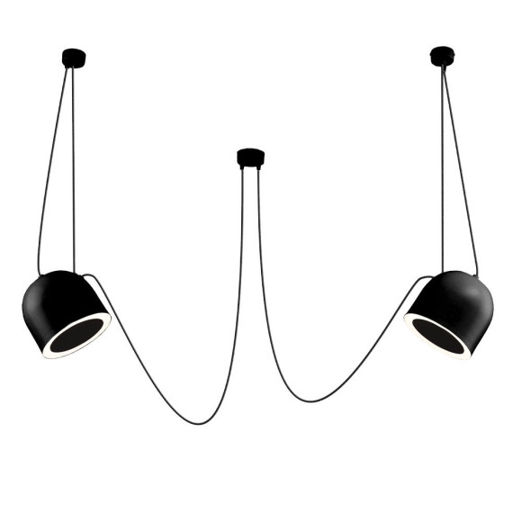 Lampa wisząca DOBO 2 - Czarna 9036 Antigo Lampa wisząca DOBO 2 - Czarna 9036 Antigo