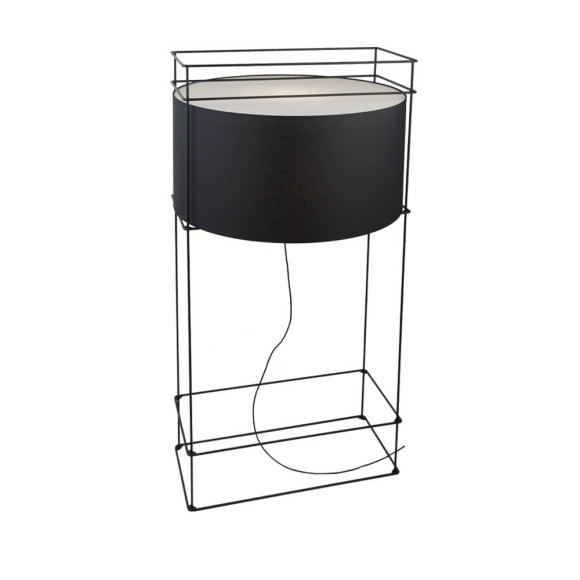 Lampa podłogowa PAA - Czarna-czarny (1500 mm) 9029 Antigo Lampa podłogowa PAA - Czarna-czarny (1500 mm) 9029 Antigo