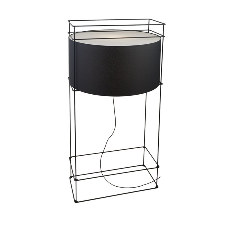 Lampa podłogowa PAA - Czarna-czarny (1500 mm) 9029 Antigo Lampa podłogowa PAA - Czarna-czarny (1500 mm) 9029 Antigo