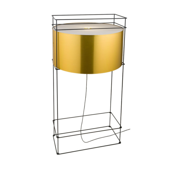 Lampa podłogowa PAA - Czarna-mosiężny (1500 mm) 9524 Antigo Lampa podłogowa PAA - Czarna-mosiężny (1500 mm) 9524 Antigo