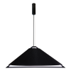 Lampa wisząca Ponte 107 - Czarna (1070 mm) 3000K 5049 Antigo