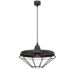 Lampa wisząca Alkaba - Czarna-platyna mat (325 mm) 5013 Antigo Lampa wisząca Alkaba - Czarna-platyna mat (325 mm) 5013 Antigo