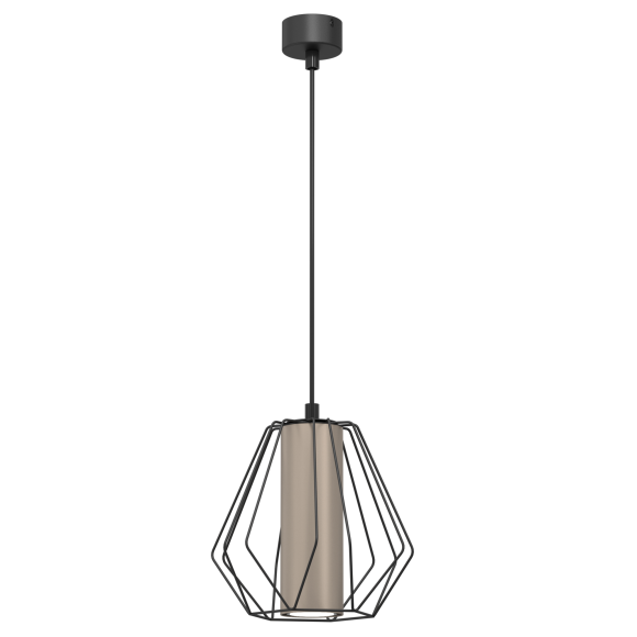 Lampa wisząca Alkaza - Czarna-platyna mat (193 mm) 5023 Antigo Lampa wisząca Alkaza - Czarna-platyna mat (193 mm) 5023 Antigo