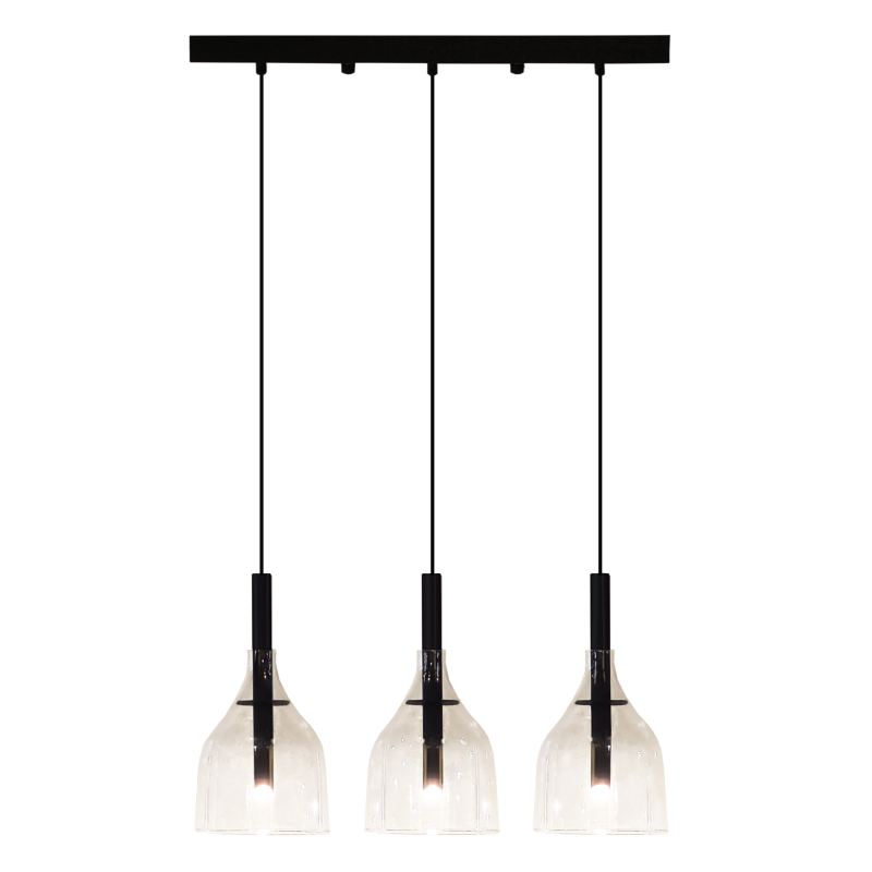 Lampa wisząca Botor 3 - Czarna (530 mm) 5096 Antigo Lampa wisząca Botor 3 - Czarna (530 mm) 5096 Antigo