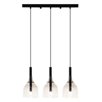 Lampa wisząca Botor 3 - Czarna (530 mm) 5096 Antigo