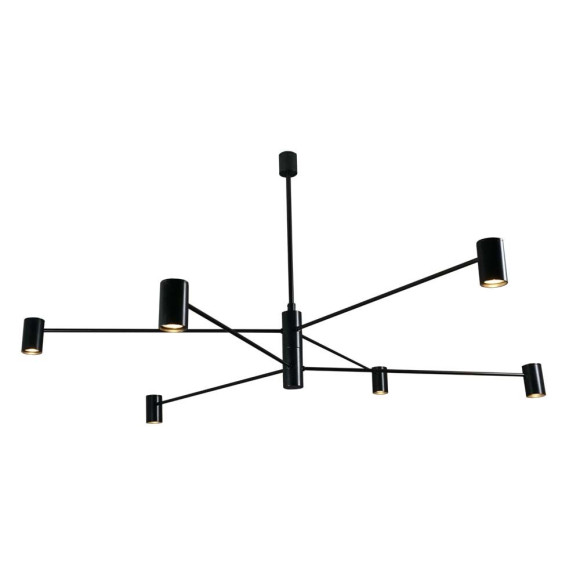 Lampa wisząca Dakata 6 - Czarna 5638 Antigo Lampa wisząca Dakata 6 - Czarna 5638 Antigo