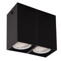 Plafon Doha 2 - Czarny (80 mm) 1096 Antigo