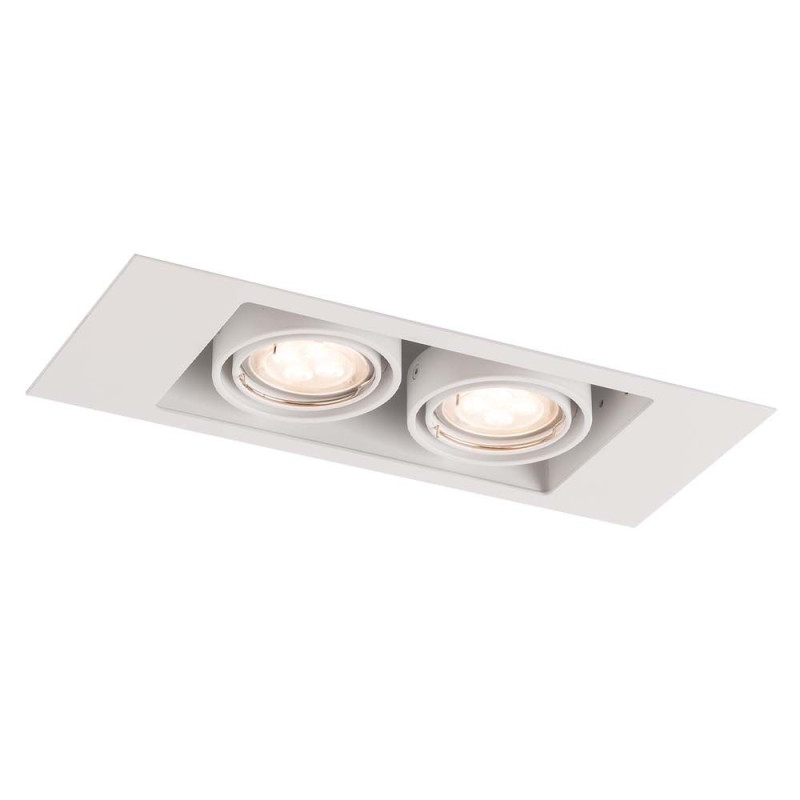 Lampa wpuszczana Ebino 2 - Biała 7316 Antigo Lampa wpuszczana Ebino 2 - Biała 7316 Antigo