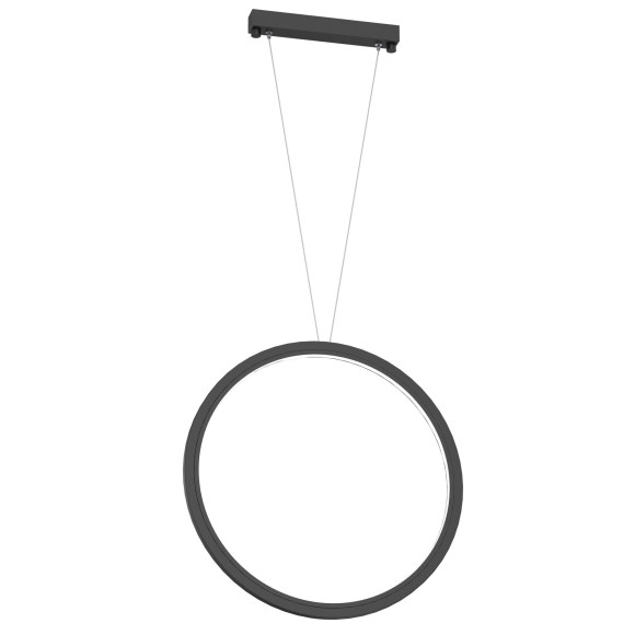 Lampa wisząca Ikuna O - Czarna (450 mm) 4000K 5075 Antigo Lampa wisząca Ikuna O - Czarna (450 mm) 4000K 5075 Antigo