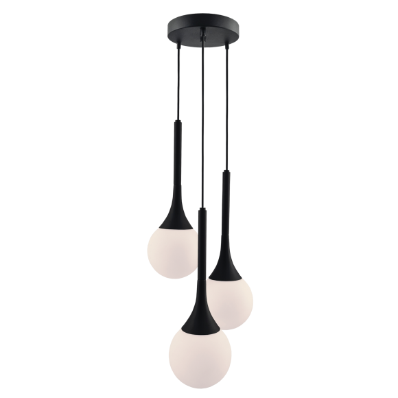 Lampa wisząca Jun 3 - Czarna (200 mm) 5170 Antigo Lampa wisząca Jun 3 - Czarna (200 mm) 5170 Antigo